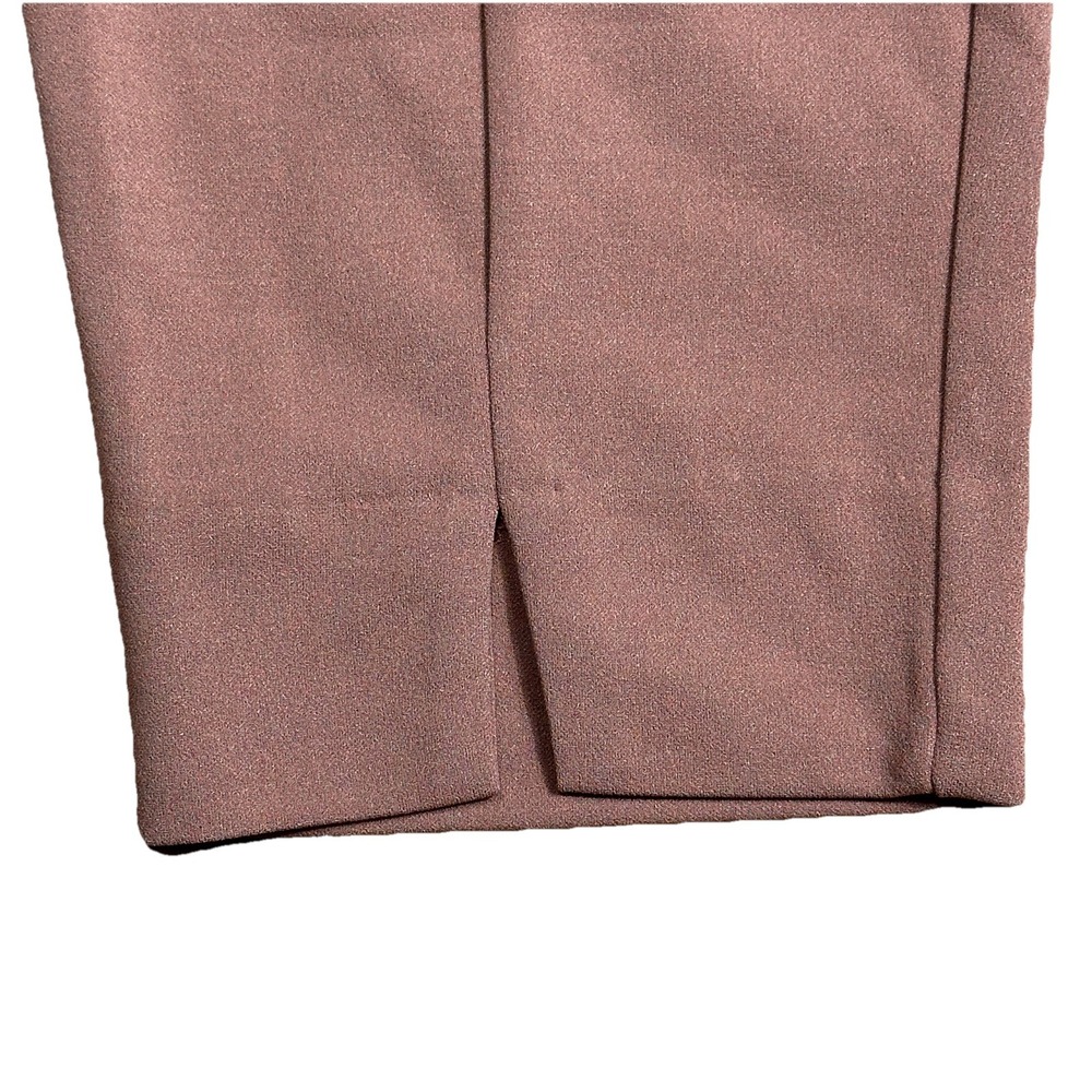 Maurices‎ Size Large High Rise Skinny Crepe Pull on Pants Dark Coral NWT - Picture 3 of 12